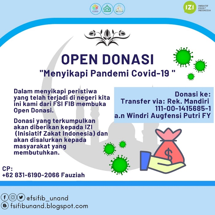 Open Donasi FSI FIB Universitas Andalas